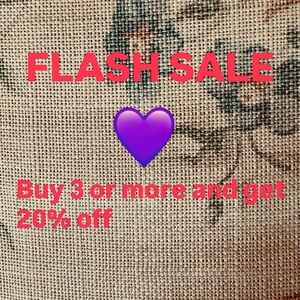 FLASH SALE